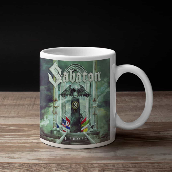 Sabaton Coffee Mug, Sabaton Heroes Coffee Mug