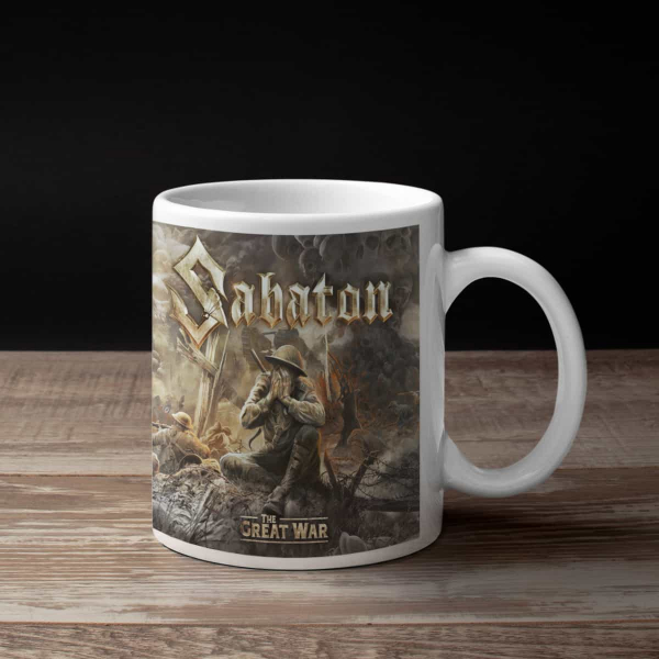 Sabaton Coffee Mug, Sabaton The Great War Coffee Mug