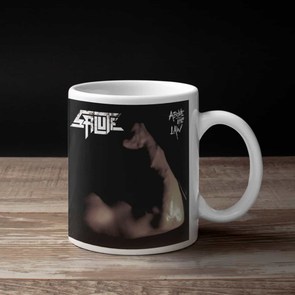 Salute Coffee Mug, Salute Above The Law Coffee Mug