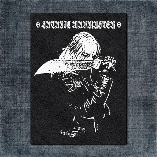 Satanic Warmaster Back Patch, Satanic Warmaster We Are The Worms Big Back Patch