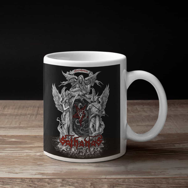Sathanas Coffee Mug, Sathanas Necrohymns Coffee Mug