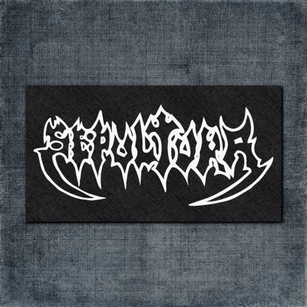 Sepultura Back Patch,Sepultura Logo Big Back Patch