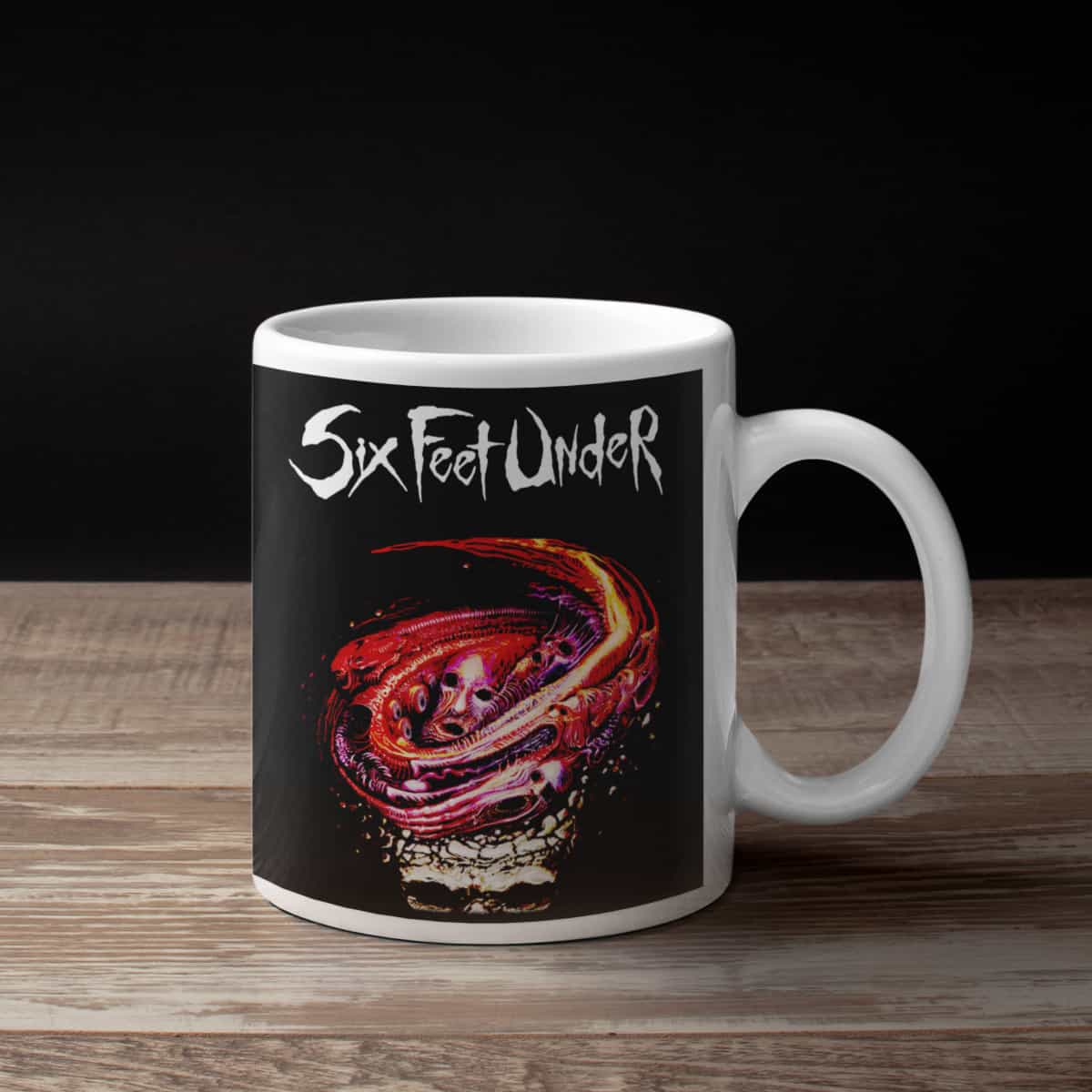 Six Feet Under Coffee Mug, Six Feet Under Undead Coffee Mug