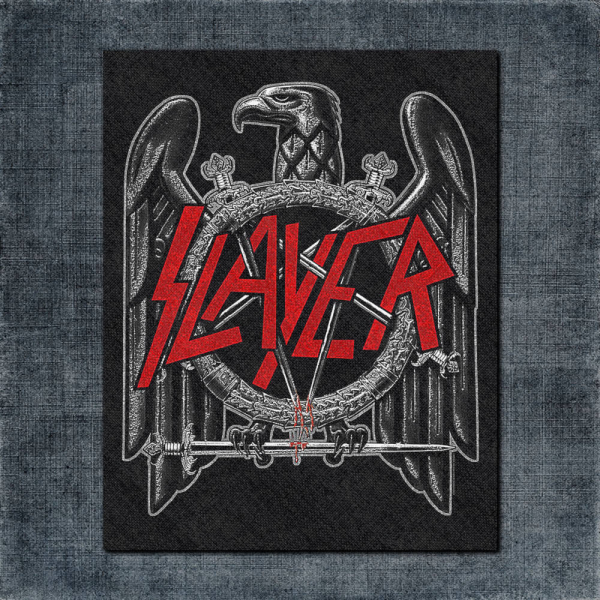 Slayer Back Patch, Slayer Artwork Big Back Patch