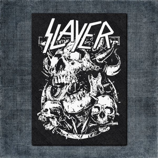 Slayer Back Patch, Slayer Artwork Big Back Patch