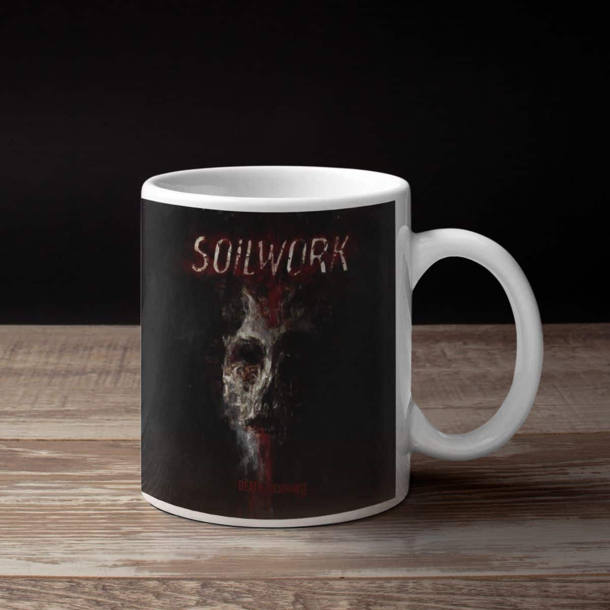 SoilWork Band Coffee Mug, SoilWork Death Resonance Mug