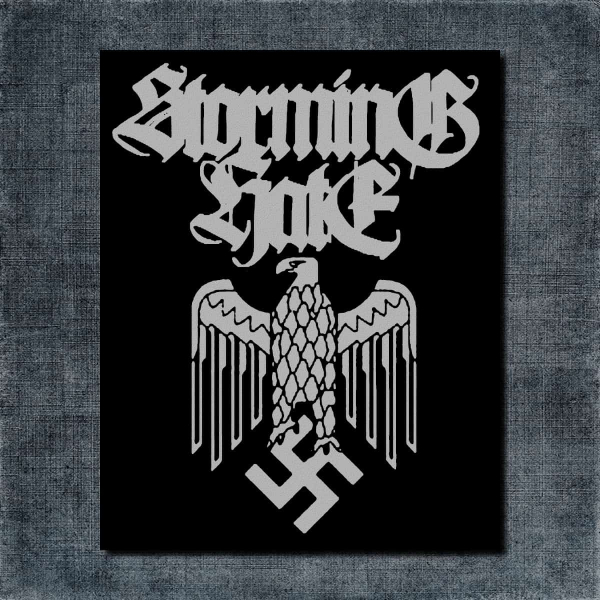 Storming Hate Back Patch, Storming Hate Artwork Big Back Patch