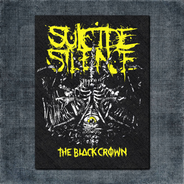 Suicide Silence Back Patch, Suicide Silence The Black Crown Big Back Patch