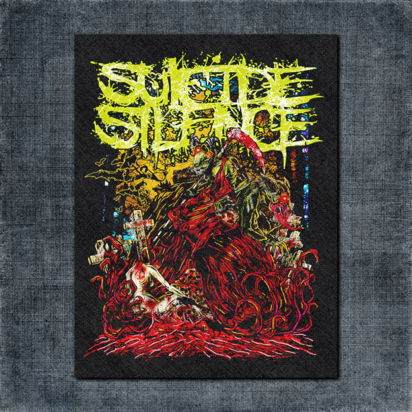 Suicide Silence Back Patch, Suicide Silence The Place of Dead Big Back Patch