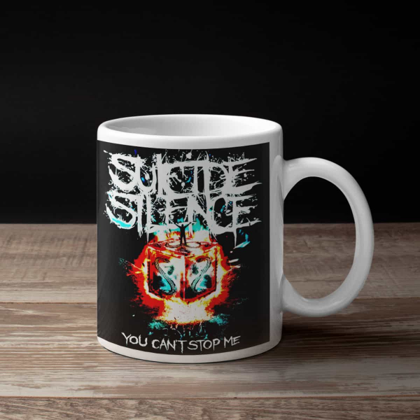 Suicide Silence Coffee Mug, Suicide Silence You Can't Stop Me Cover Coffee Mug