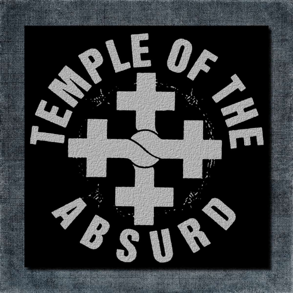 Temple of The Absurd Back Patch, Temple of The Absurd Logo Big Back Patch