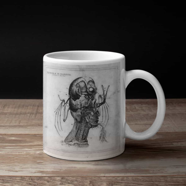 Tenebrae In Perpetuum Coffee Mug, Tenebrae In Perpetuum Anorexia Obscura Coffee Mug