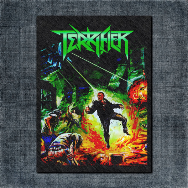 Terrifier Back Patch, Terrifier Weapons of Thrash Destruction Big Back Patch