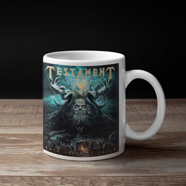 Testament Coffee Mug, Testament Dark Roots Of Earth Coffee Mug
