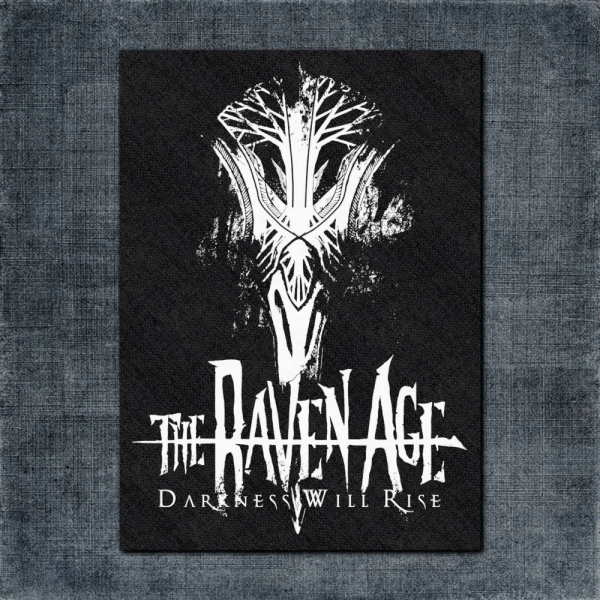 The Raven Age Back Patch, The Raven Age Darkness Will Rise Big Back Patch