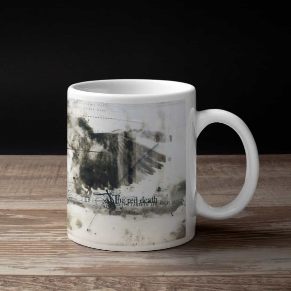 The Red Death Coffee Mug, The Red Death Aftertaste of the Emaciated Coffee Mug