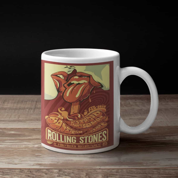 The Rolling Stones Coffee Mug, The Rolling Stones It's Only Rock'n'Roll But I Like It Coffee Mug