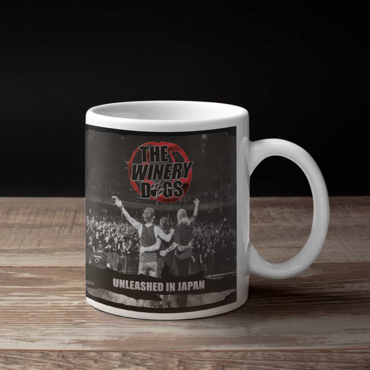 The Winery Dogs Coffee Mug, The Winery Dogs Unleashed In Japan Coffee Mug