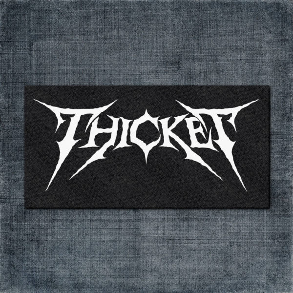 Thicket Back Patch, Thicked Logo Big Back Patch