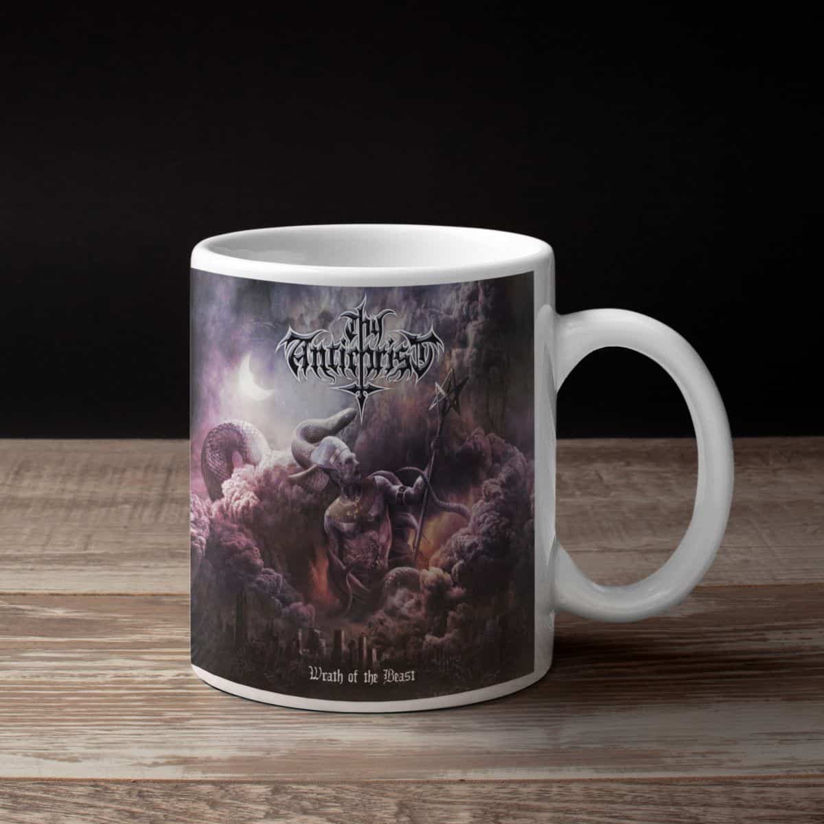 Thy Antichrist Band Coffee Mug, Thy Antichrist Wrath of the Beast Mug