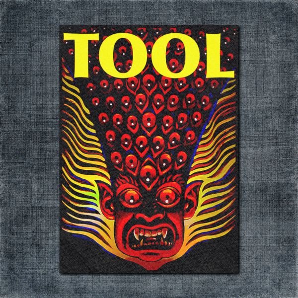 Tool Back Patch, Tool Artwork Big Back Patch