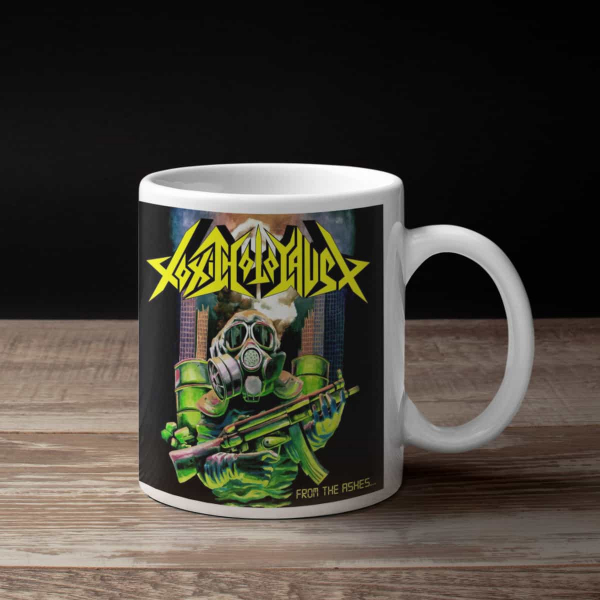 Toxic Holocaust Coffee Mug, Toxic Holocaust From the Ashes of Nuclear Destruction Coffee Mug