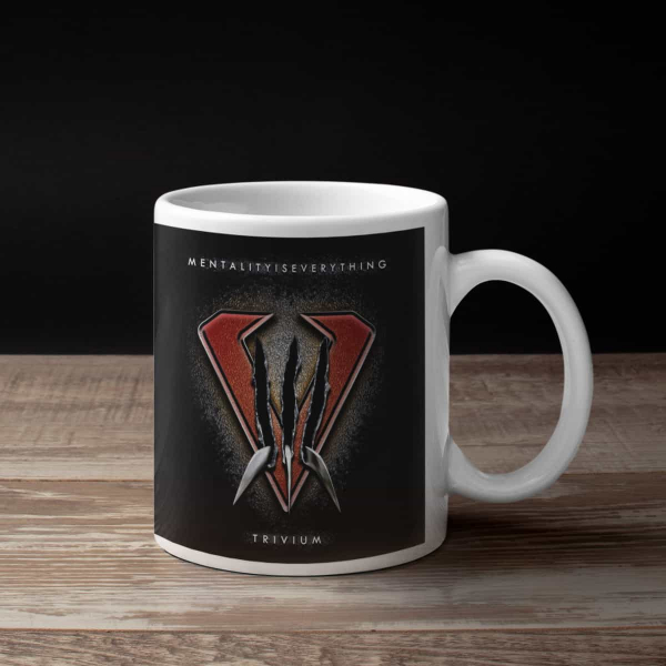Trivium Coffee Mug, Trivium Mentality is Everything Coffee Mug