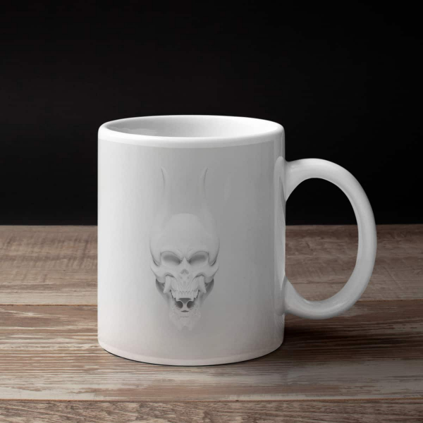 Trivium Coffee Mug, Trivium Silence in the Snow Coffee Mug