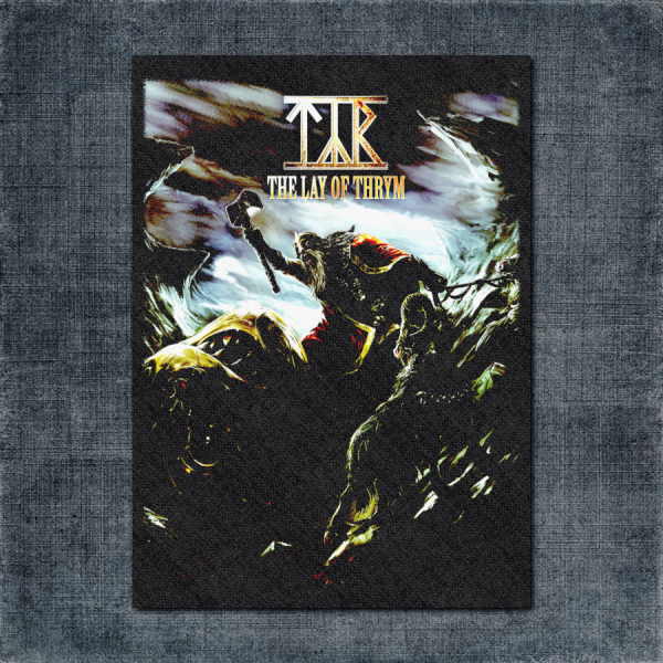 Tyr Back Patch, Týr The Lay of Thrym Big Back Patch