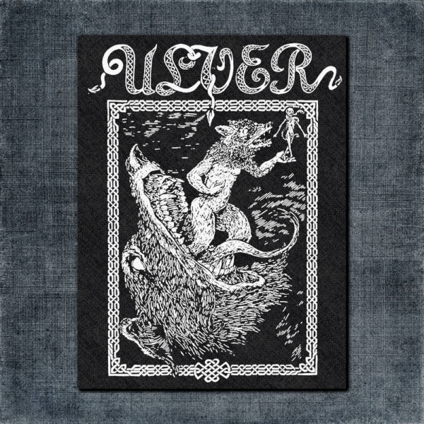 Ulver Wolves Back Patch, Ulver Wolves Artwork Big Back Patch