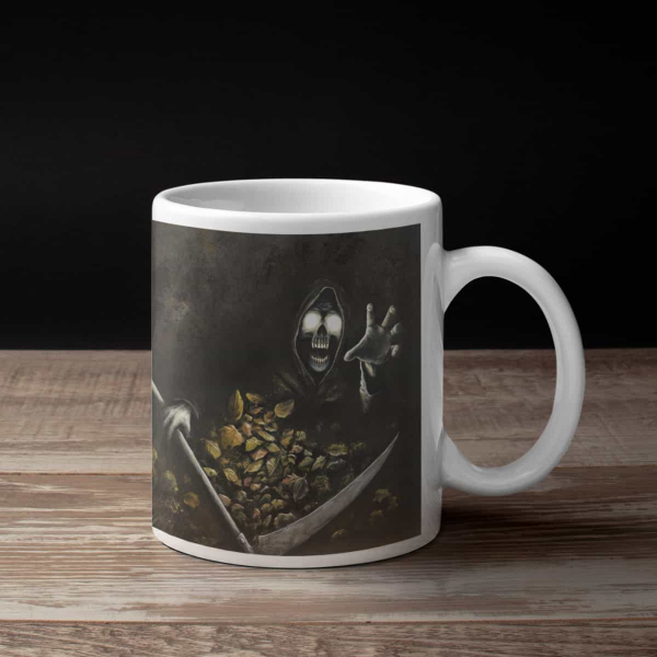 Vampire Coffee Mug, Vampire Artwork Coffee Mug