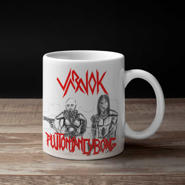 Varnok Coffee Mug, Varnok Plutonian Cyborg Coffee Mug