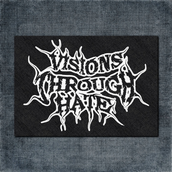 Visions Through Hate Back Patch, Visions Through Hate Logo Big Back Patch