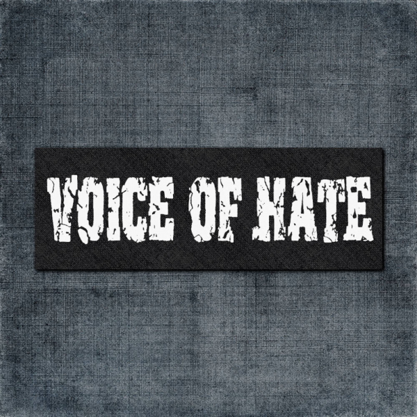 Voice of Hate Back Patch, Voice of Hate Logo Big Back Patch