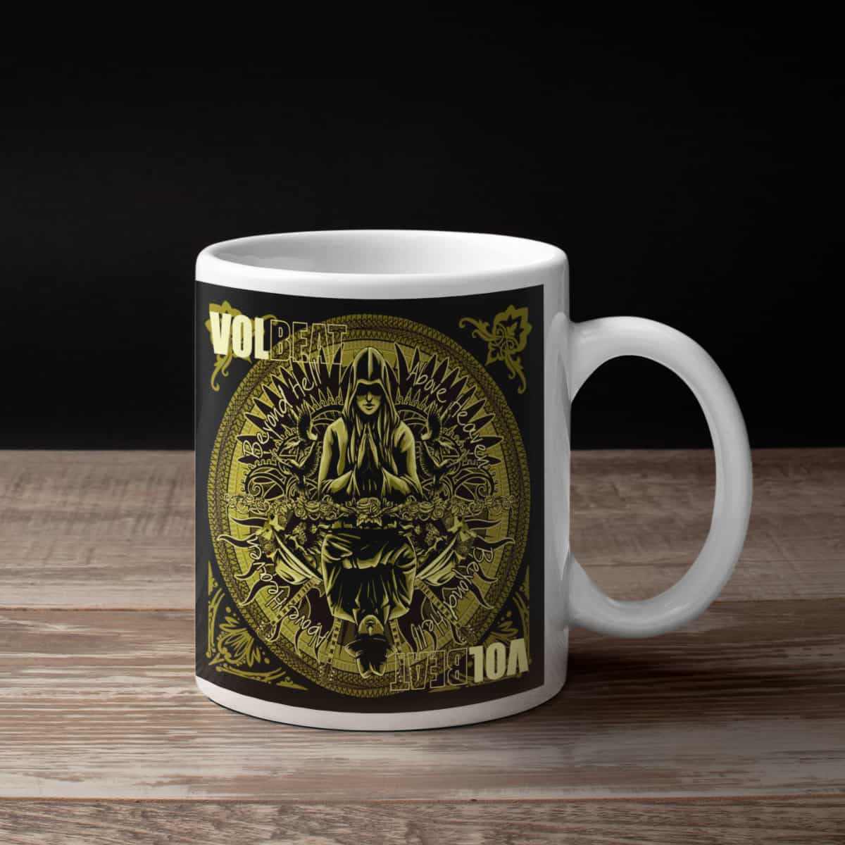 Volbeat Coffee Mug, Volbeat Beyond Hell Above Heaven Mug