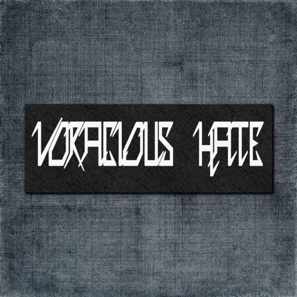 Voracious Hate Back Patch, Voracious Hate Logo Big Back Patch
