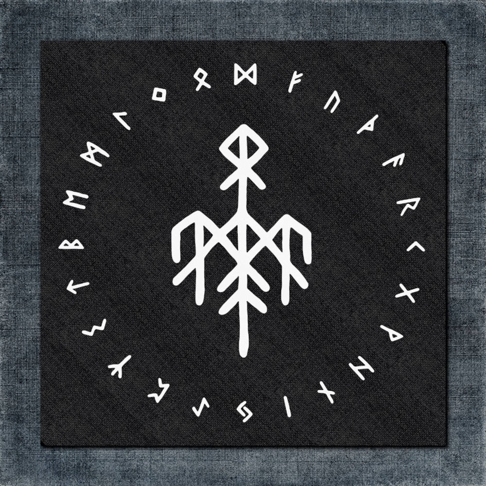 Wardruna Back Patch, Wardruna Logo Big Back Patch – vestimen