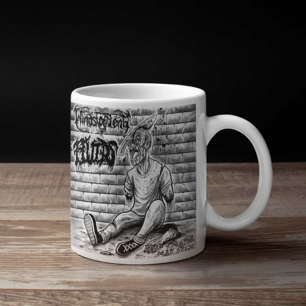 Winds of Leng Fluids Coffee Mug, Winds of Leng Fluids Your Fucking Head Split Coffee Mug