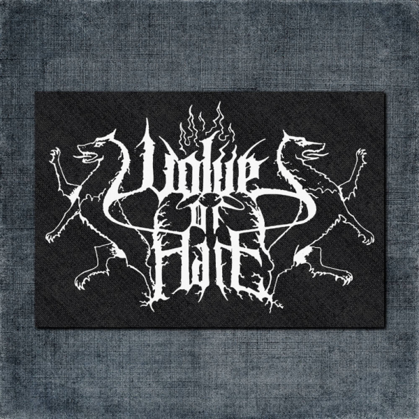 Wolves of Hate Back Patch, Wolves of Hate Big Back Patch