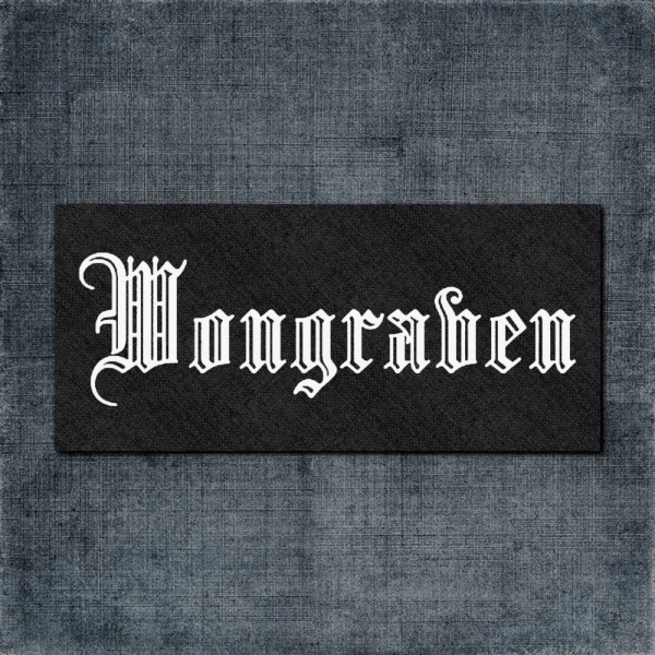 Wongraven Back Patch, Wongraven Logo Big Back Patch