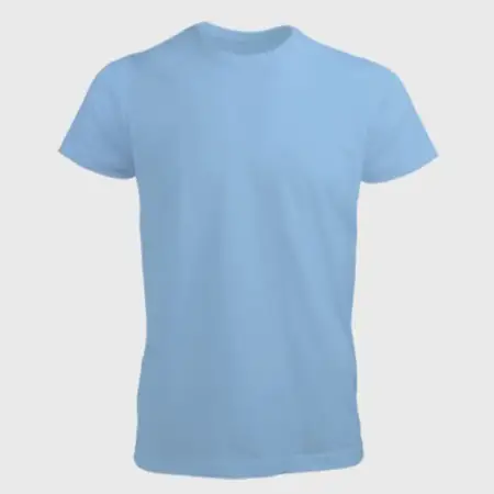 Custom Design Blue T-Shirt For Men (Unisex)