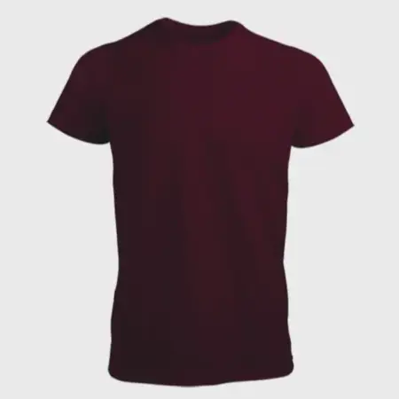 Custom Design Burgundy T-Shirt For Men (Unisex)