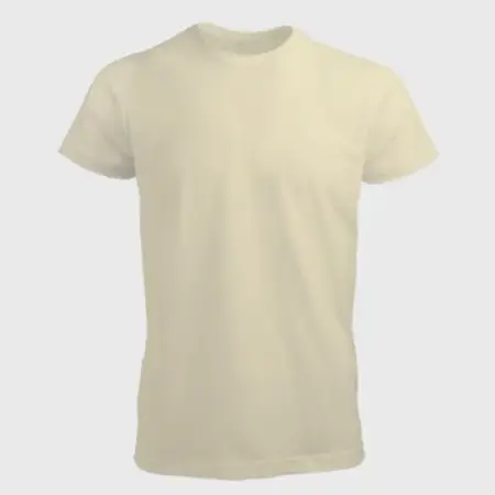 Custom Design Cream T-Shirt For Men (Unisex)