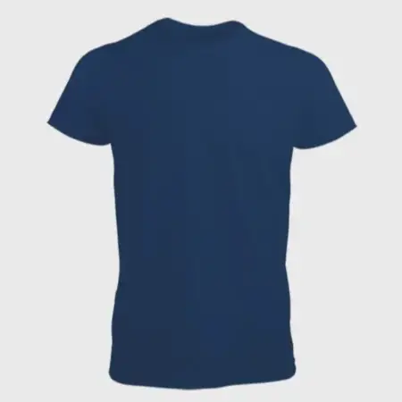 Custom Design Navy T-Shirt For Men (Unisex)