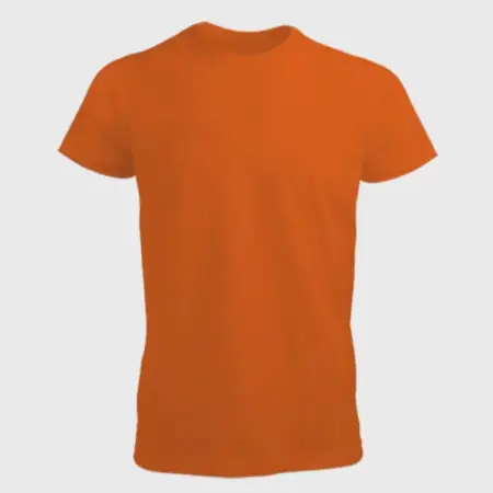 Custom Design Orange T-Shirt For Men (Unisex)
