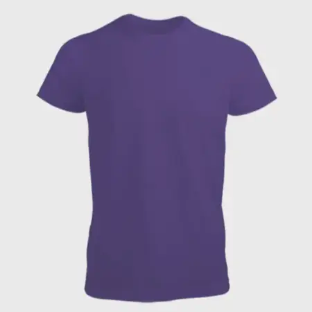 Custom Design Purple T-Shirt For Men (Unisex)