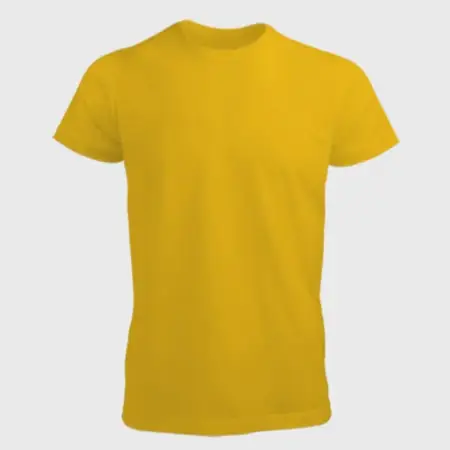 Custom Design Yellow T-Shirt For Men (Unisex)